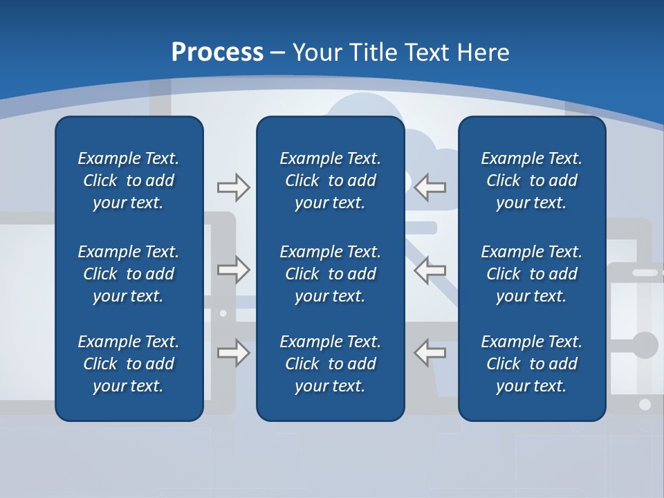 Background House Holding PowerPoint Template