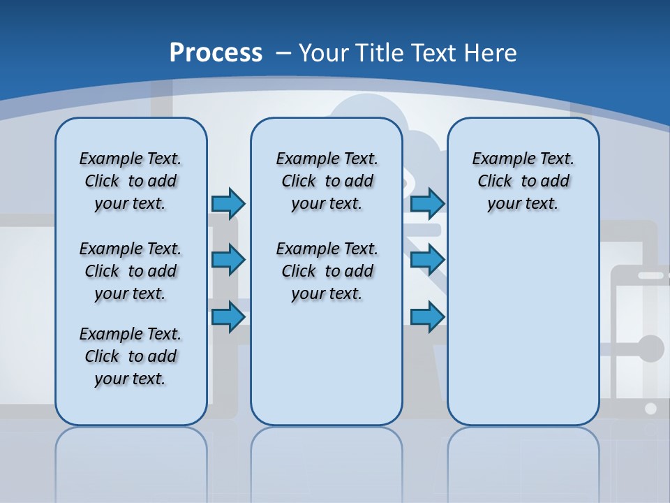 Background House Holding PowerPoint Template