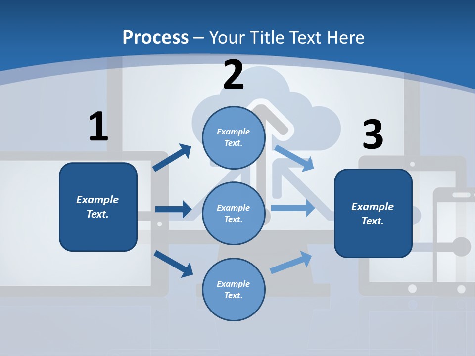 Background House Holding PowerPoint Template