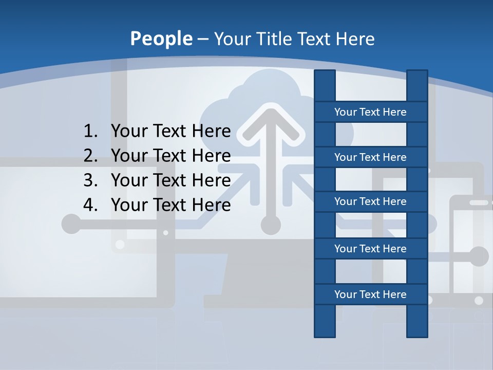 Background House Holding PowerPoint Template