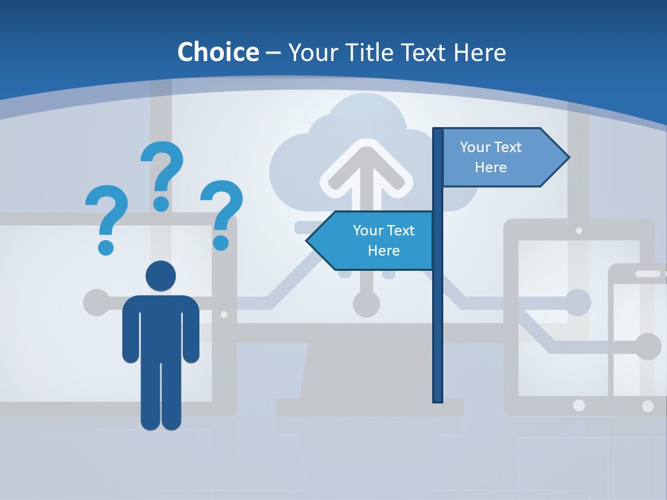 Background House Holding PowerPoint Template