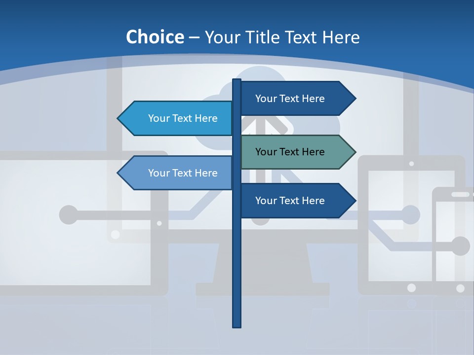 Background House Holding PowerPoint Template