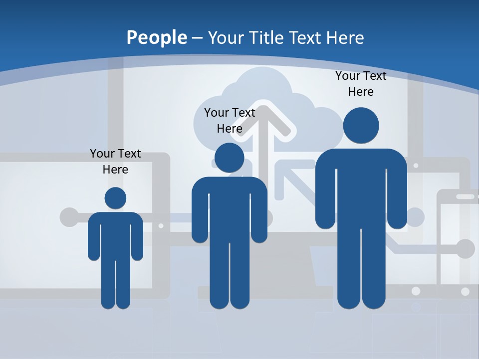 Background House Holding PowerPoint Template