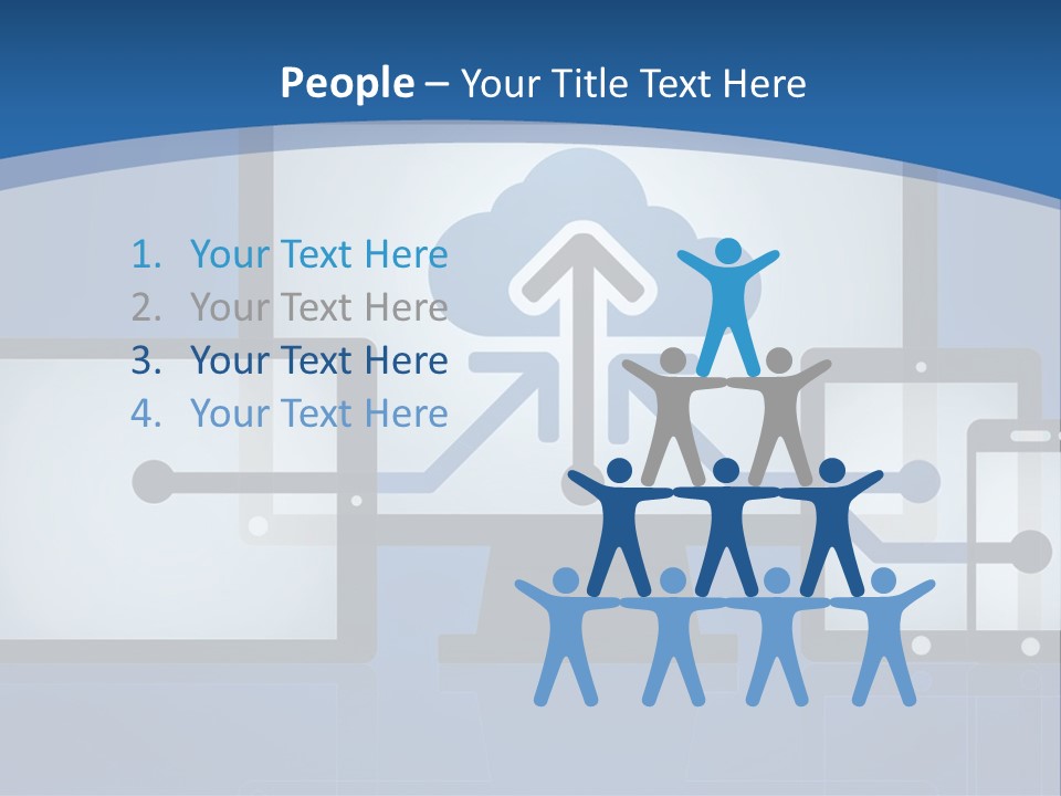 Background House Holding PowerPoint Template