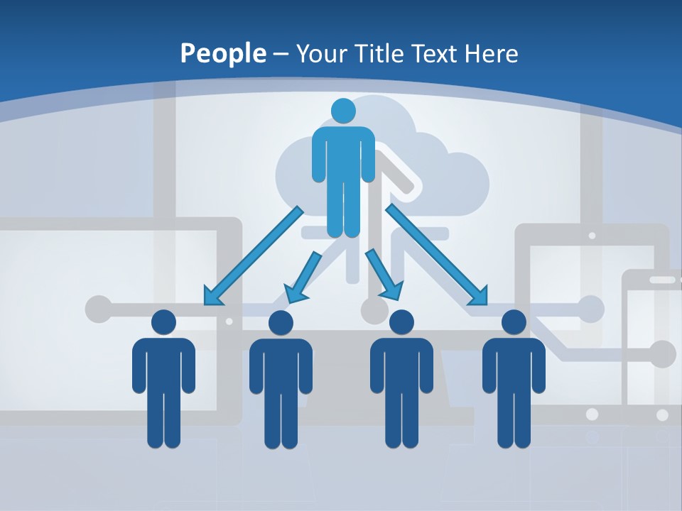 Background House Holding PowerPoint Template