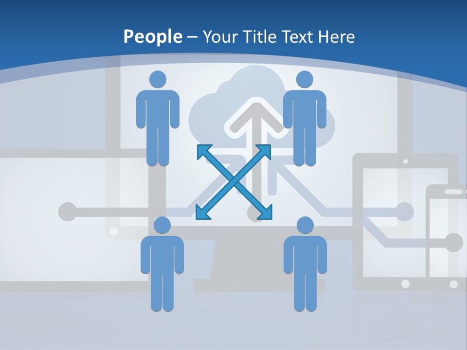 Background House Holding PowerPoint Template