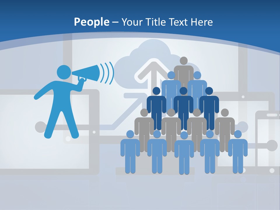 Background House Holding PowerPoint Template