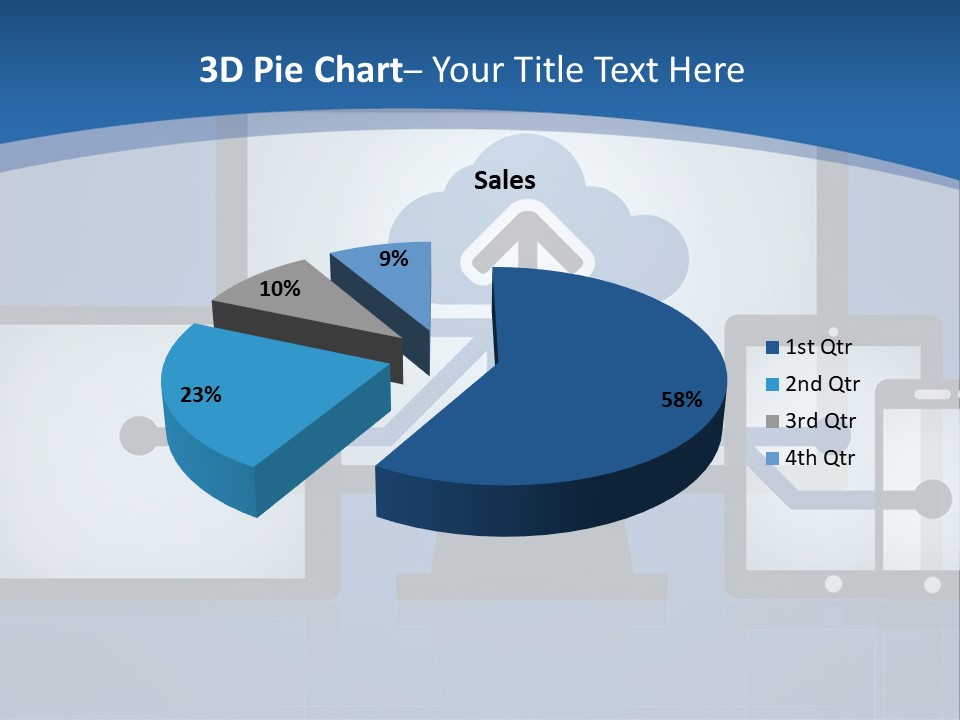 Background House Holding PowerPoint Template