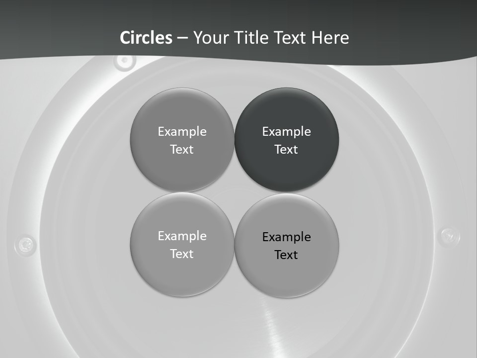 Park Green Model PowerPoint Template