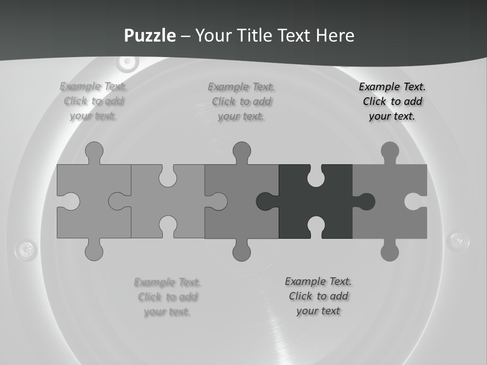 Park Green Model PowerPoint Template