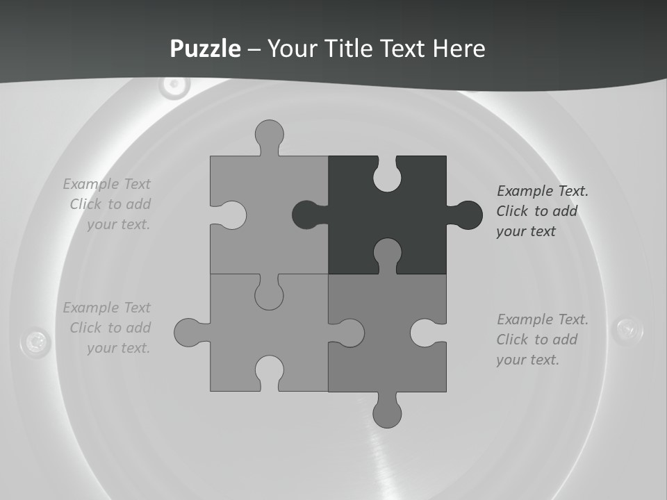 Park Green Model PowerPoint Template