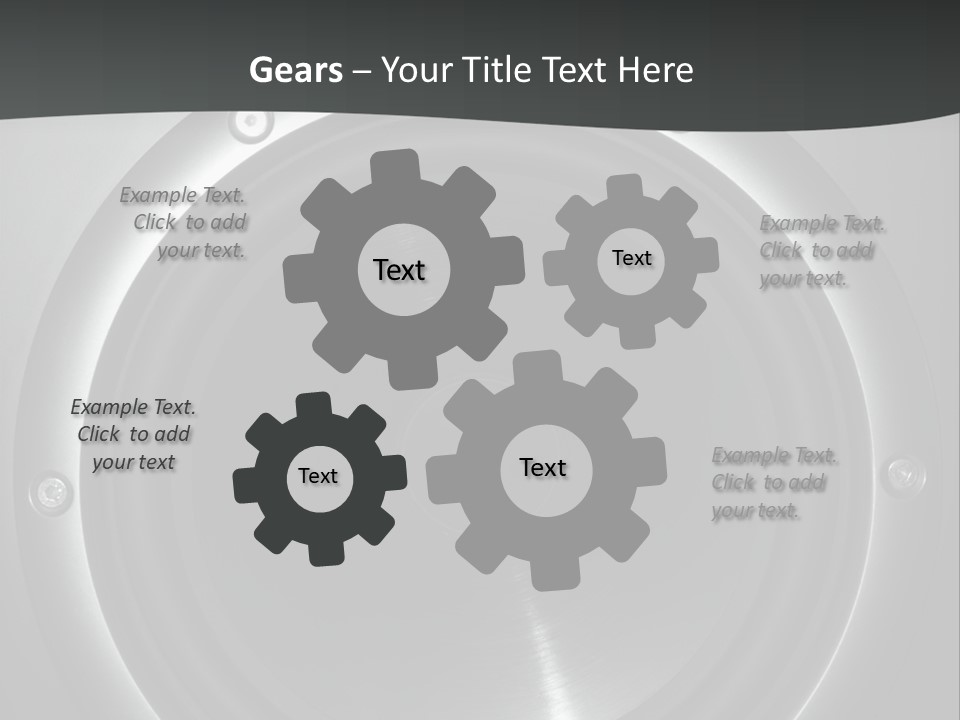 Park Green Model PowerPoint Template