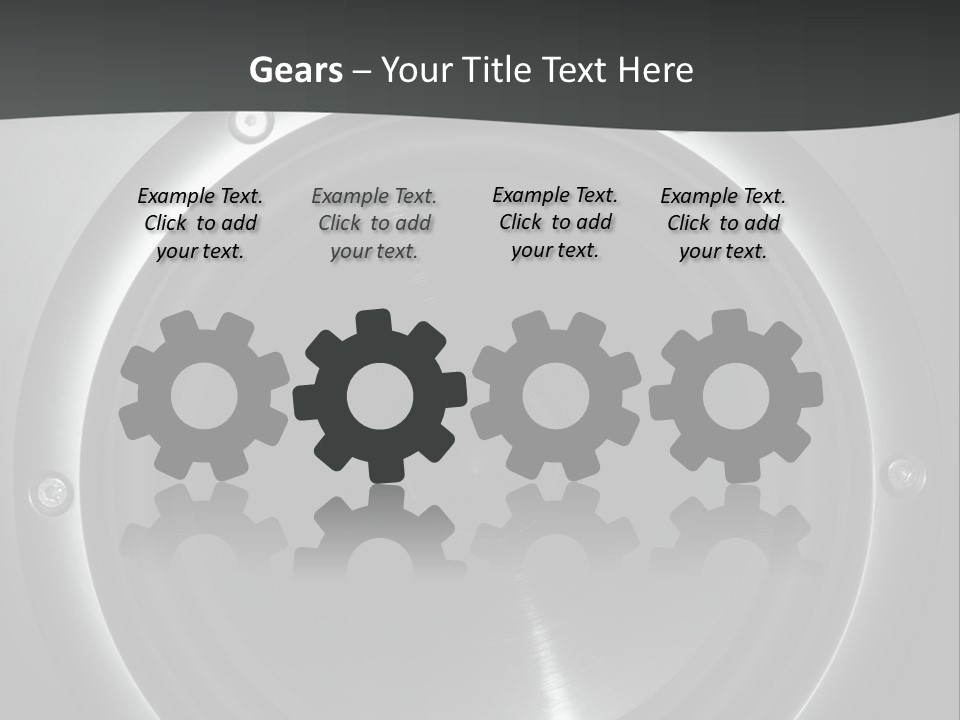 Park Green Model PowerPoint Template