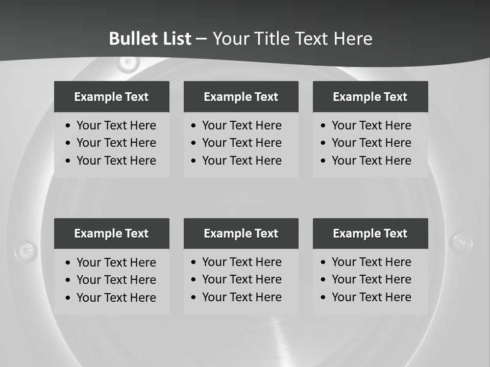 Park Green Model PowerPoint Template