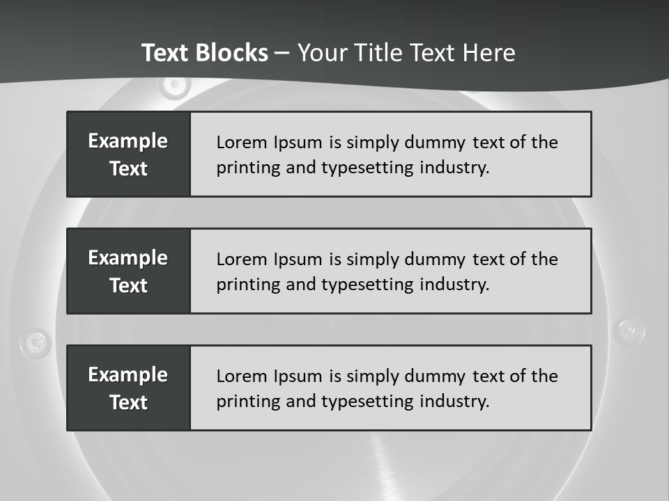 Park Green Model PowerPoint Template
