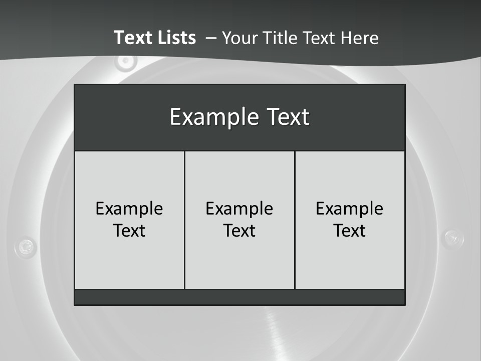 Park Green Model PowerPoint Template