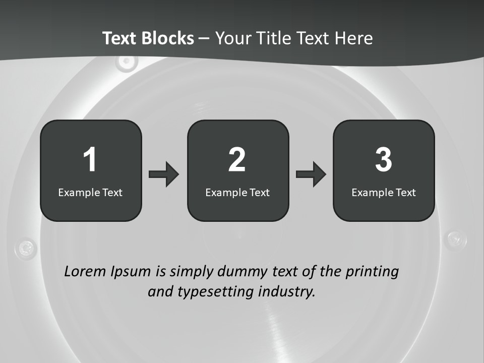 Park Green Model PowerPoint Template
