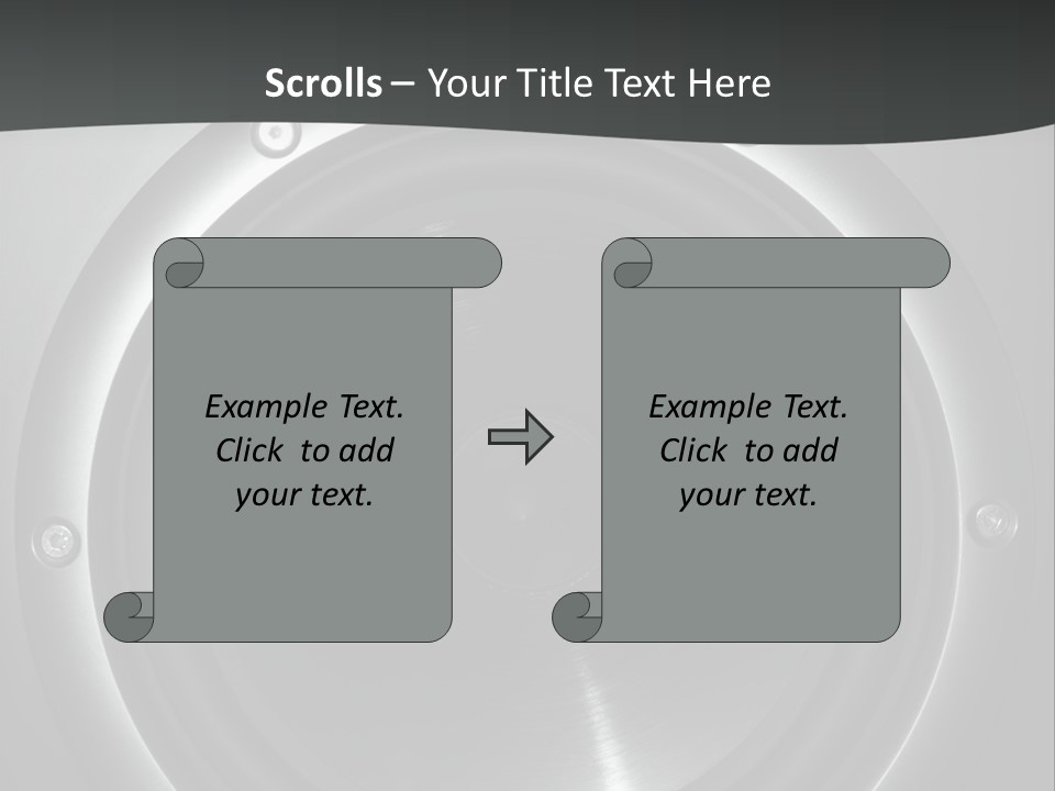 Park Green Model PowerPoint Template