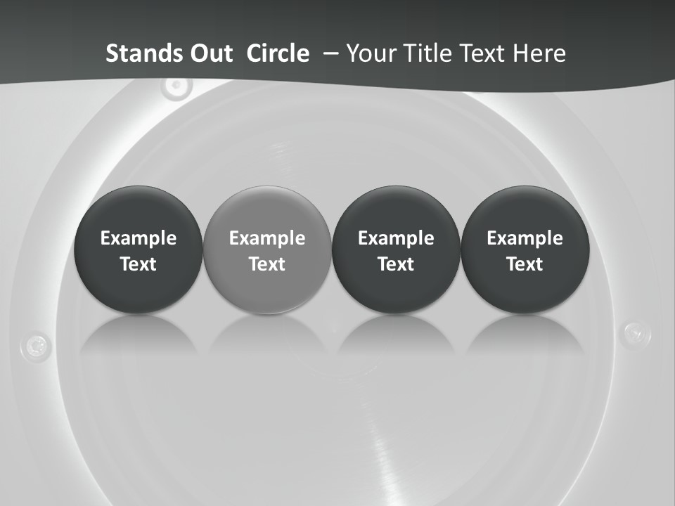 Park Green Model PowerPoint Template