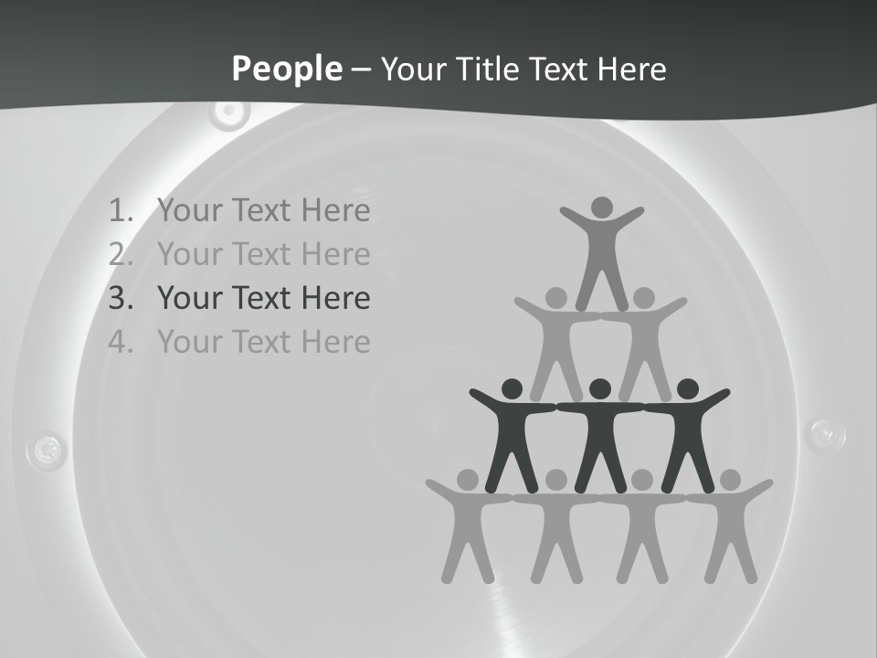 Park Green Model PowerPoint Template