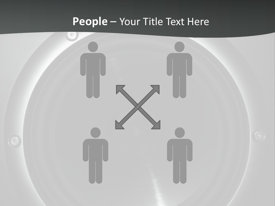 Park Green Model PowerPoint Template