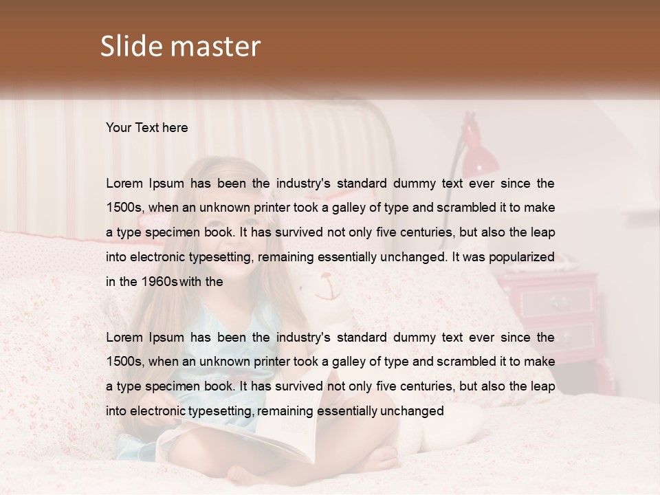 Finance Blue Sky Architecture PowerPoint Template