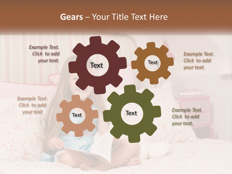 Finance Blue Sky Architecture PowerPoint Template