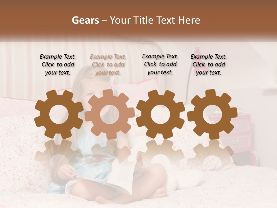 Finance Blue Sky Architecture PowerPoint Template