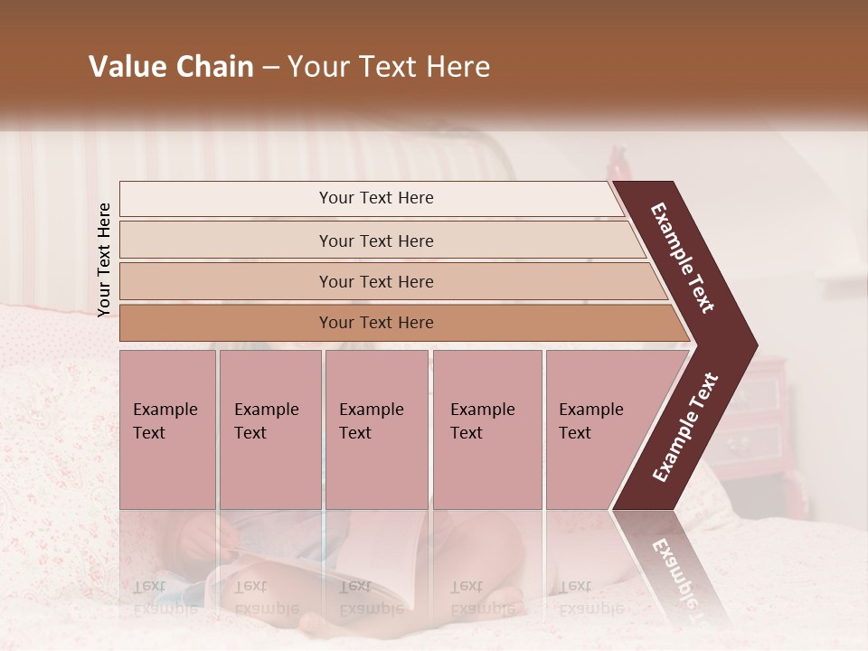Finance Blue Sky Architecture PowerPoint Template