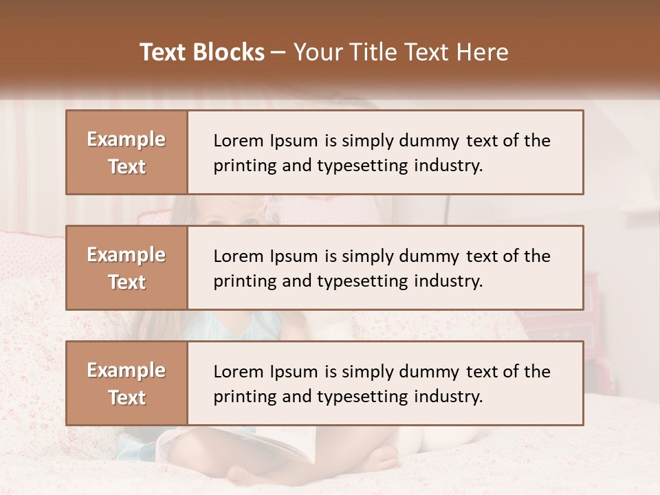 Finance Blue Sky Architecture PowerPoint Template
