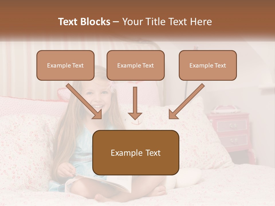 Finance Blue Sky Architecture PowerPoint Template