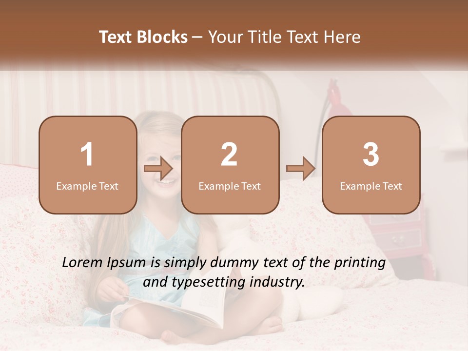 Finance Blue Sky Architecture PowerPoint Template