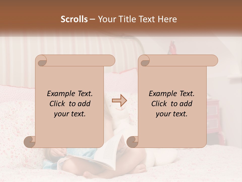 Finance Blue Sky Architecture PowerPoint Template