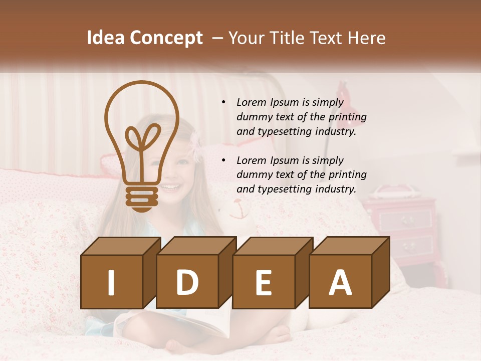 Finance Blue Sky Architecture PowerPoint Template