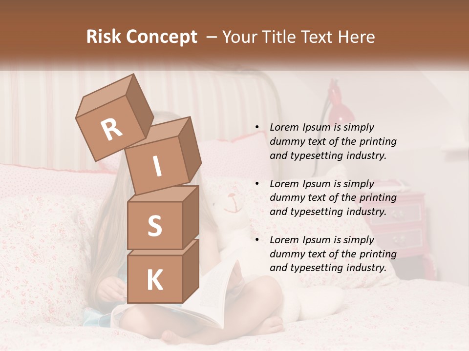 Finance Blue Sky Architecture PowerPoint Template