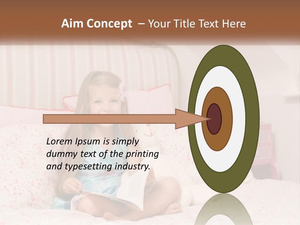 Finance Blue Sky Architecture PowerPoint Template