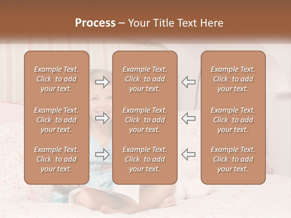 Finance Blue Sky Architecture PowerPoint Template