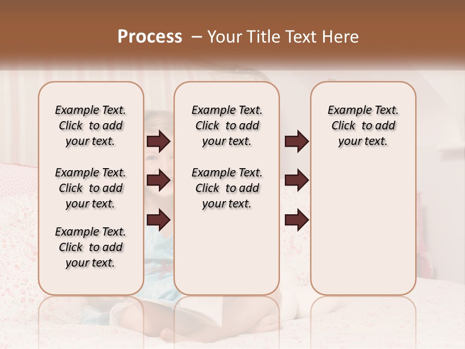 Finance Blue Sky Architecture PowerPoint Template