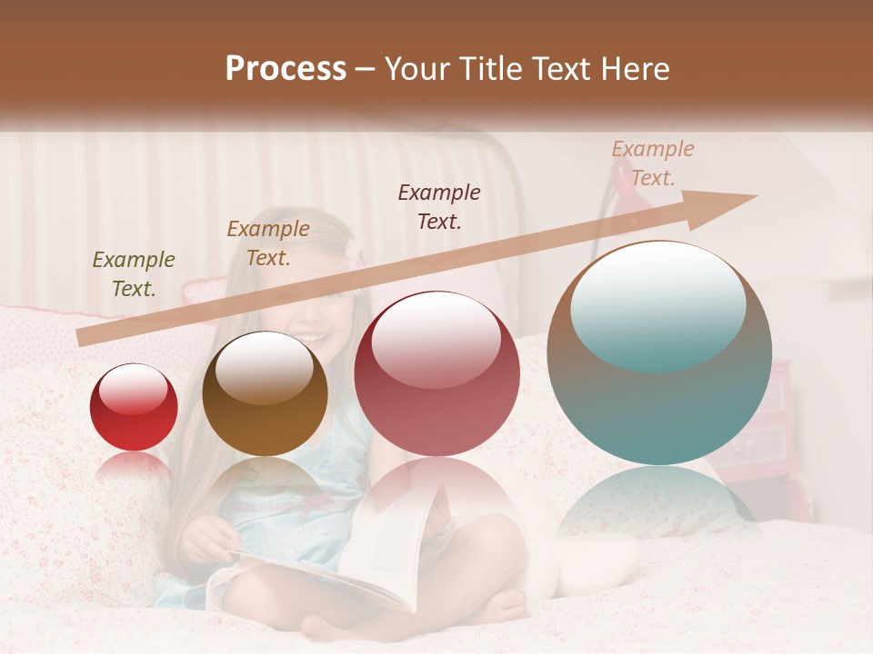 Finance Blue Sky Architecture PowerPoint Template