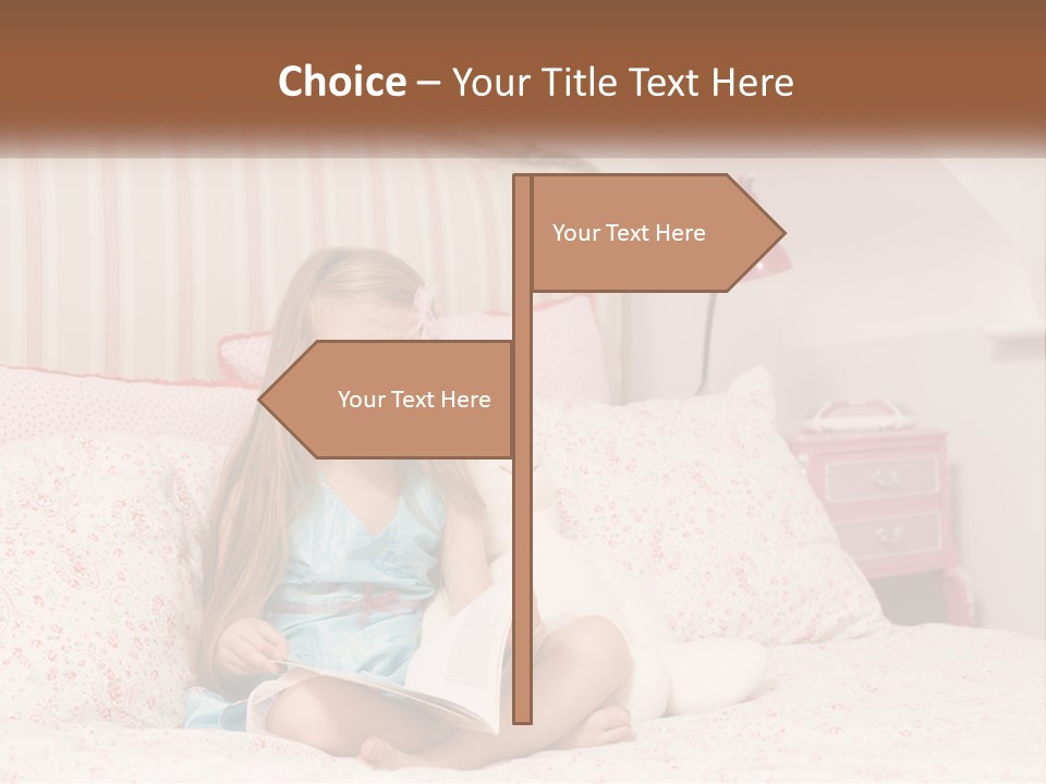 Finance Blue Sky Architecture PowerPoint Template