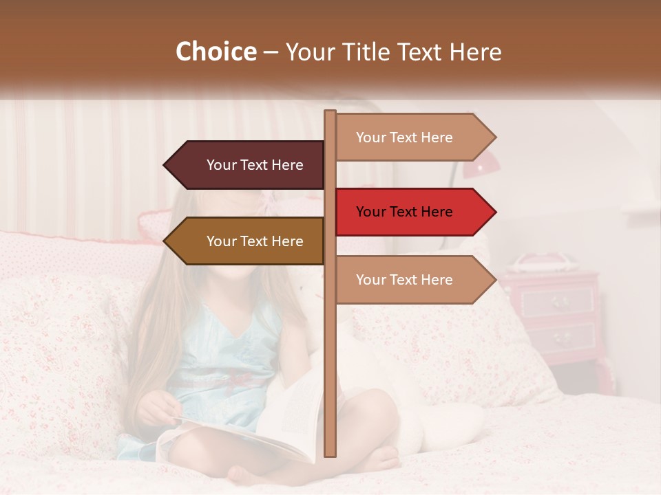 Finance Blue Sky Architecture PowerPoint Template