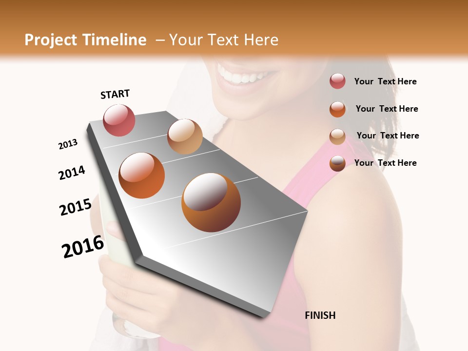 Leaf Green Sale PowerPoint Template