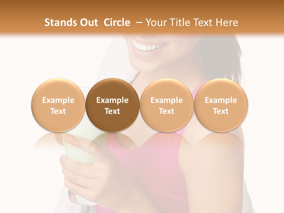 Leaf Green Sale PowerPoint Template