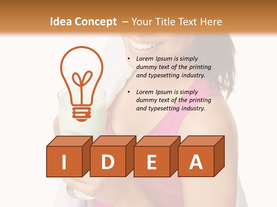 Leaf Green Sale PowerPoint Template