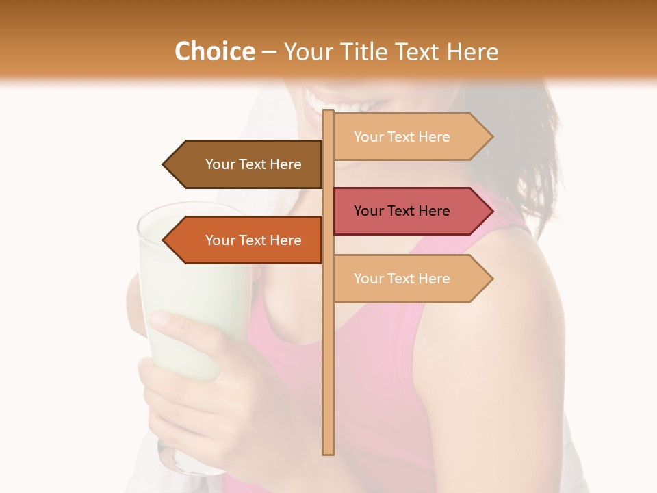 Leaf Green Sale PowerPoint Template