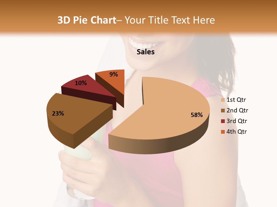 Leaf Green Sale PowerPoint Template