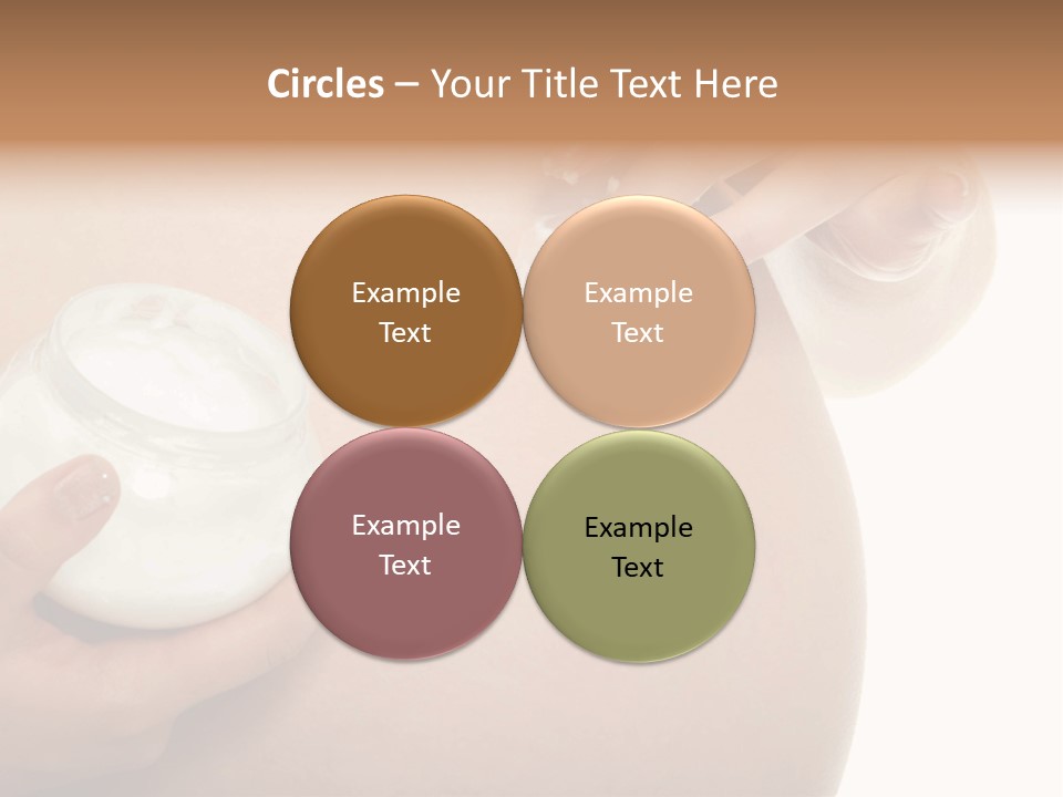 Blue Sky Small Garden PowerPoint Template