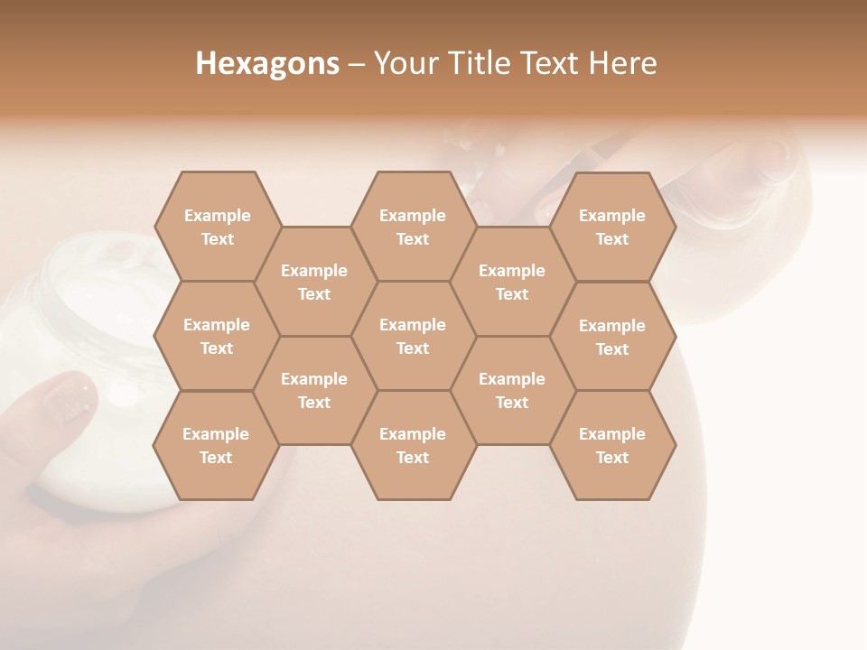 Blue Sky Small Garden PowerPoint Template