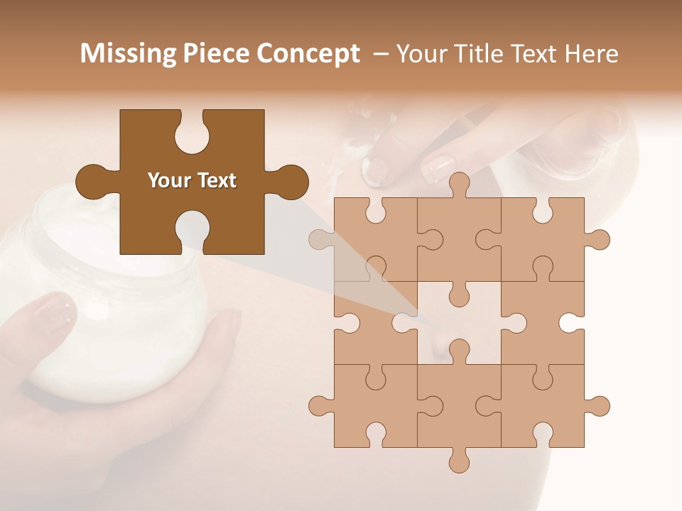 Blue Sky Small Garden PowerPoint Template