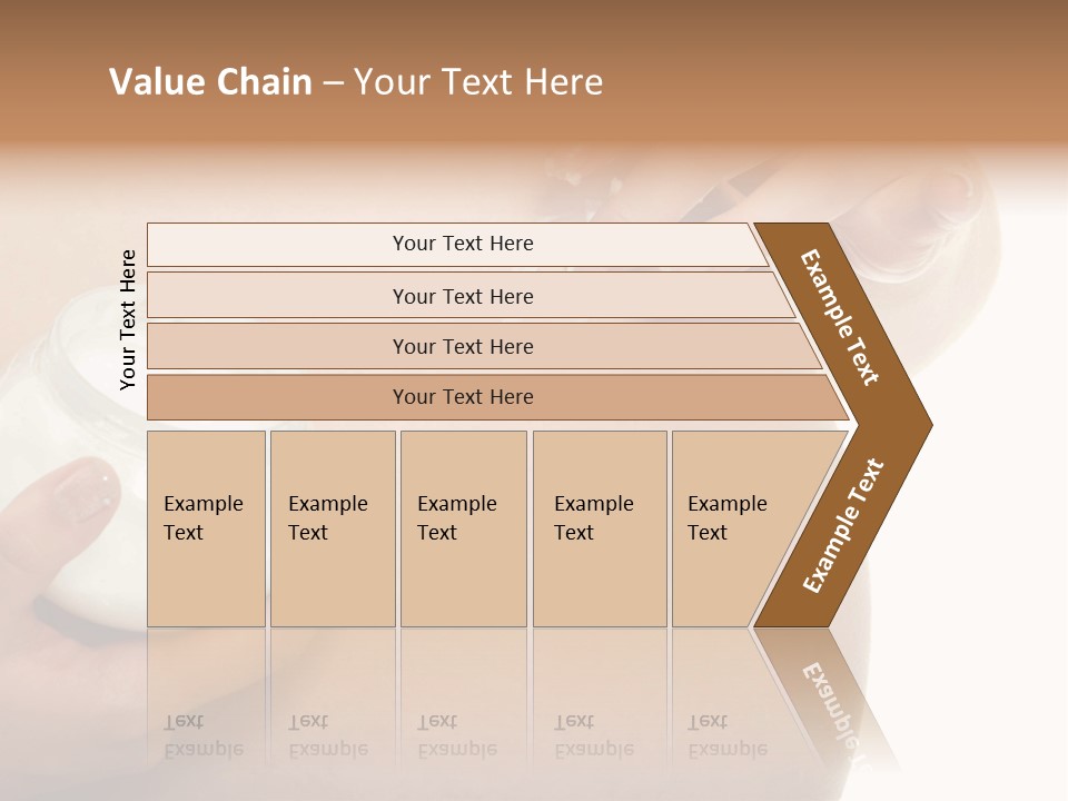 Blue Sky Small Garden PowerPoint Template